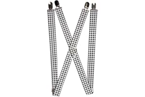 Buckle Down unisex-adult standard Buckle-Down Suspender - Houndstooth