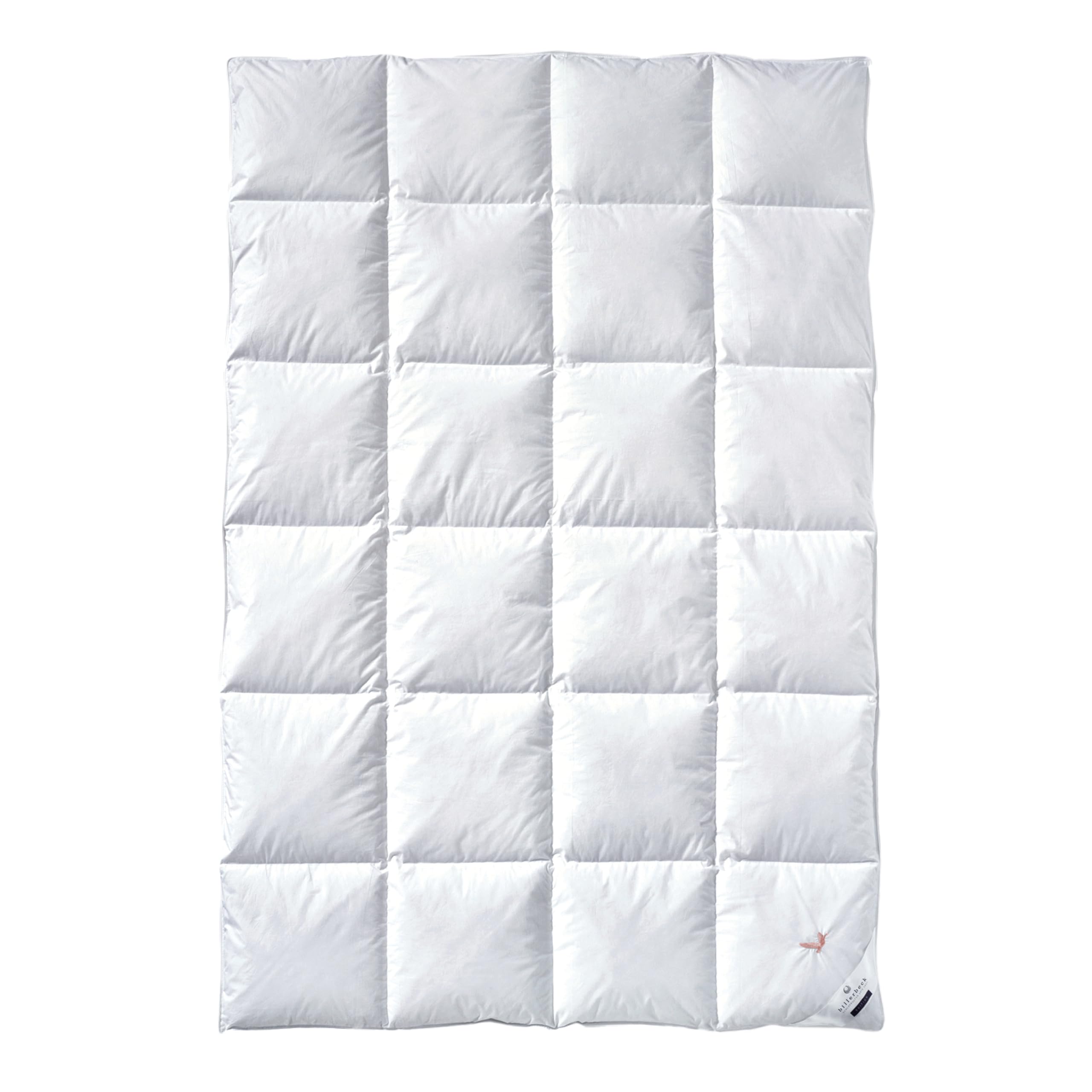 Billerbeck duvets E04 Gold-Edition – Available in Different Sizes and Shapes, White, 155 x 220 cm