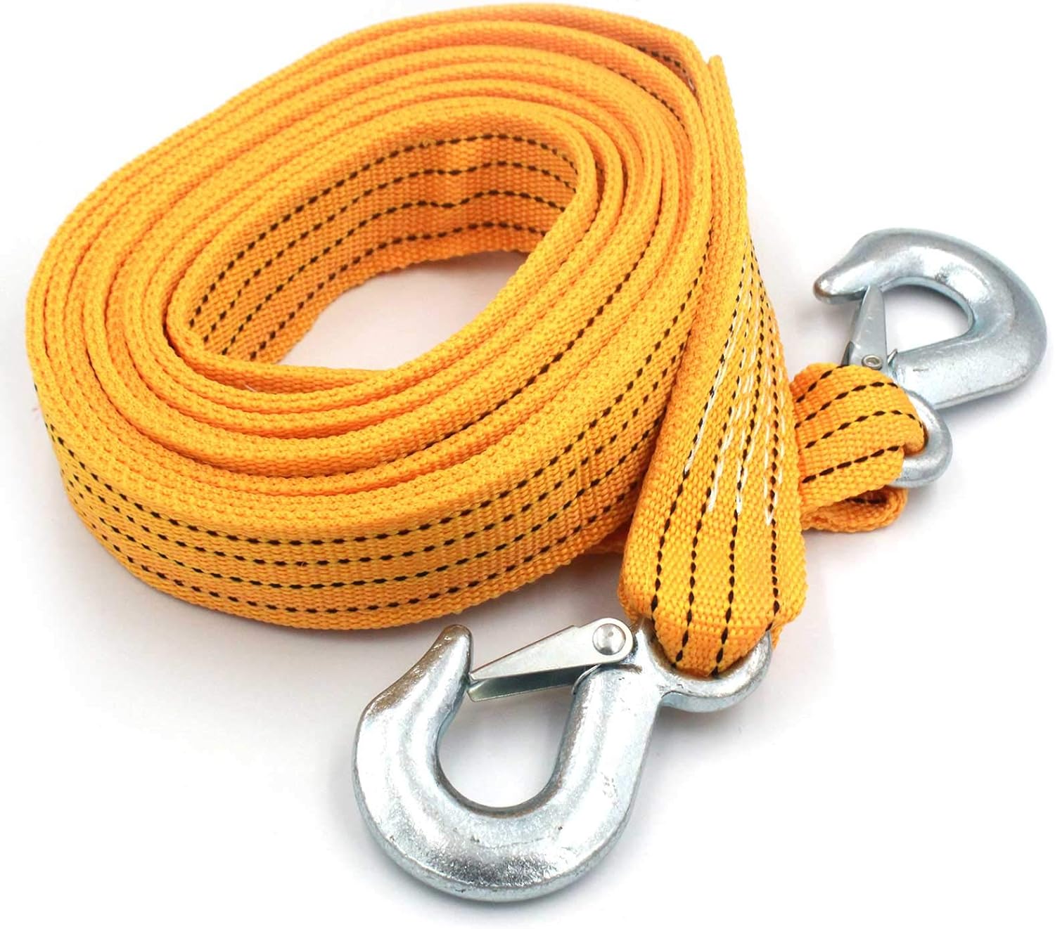 Tow Bars Vehicle Parts & Accessories Heavy Duty Towing Rope with Alloy Steel Hooks for Pulling
