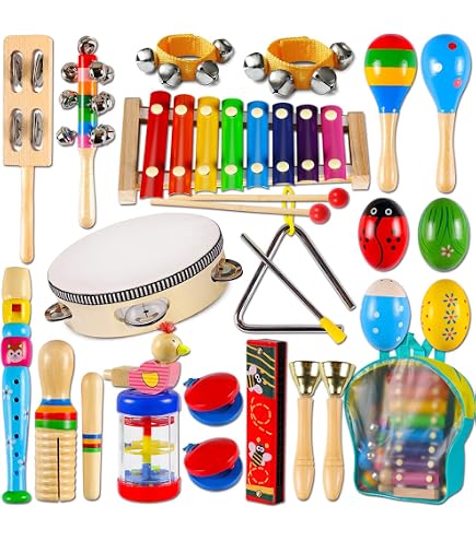 Palos De Ritmo De Madera SEUICYNE - 24 Unidades (12 Pares), 20 Cm De Largo, Para Clases De Música Y Actividades