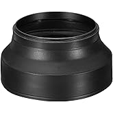 PATIKIL 77mm Camera Lens Hood, Rubber Collapsible Lens Protector Anti-Reflection Blocks Excess Sunlight Enhance Camera Photography for Nikon, for Fujifilm, for Pentax, for Leica