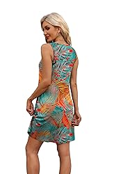 WEESO Spring Summer Vacation Dresses for Women Plus