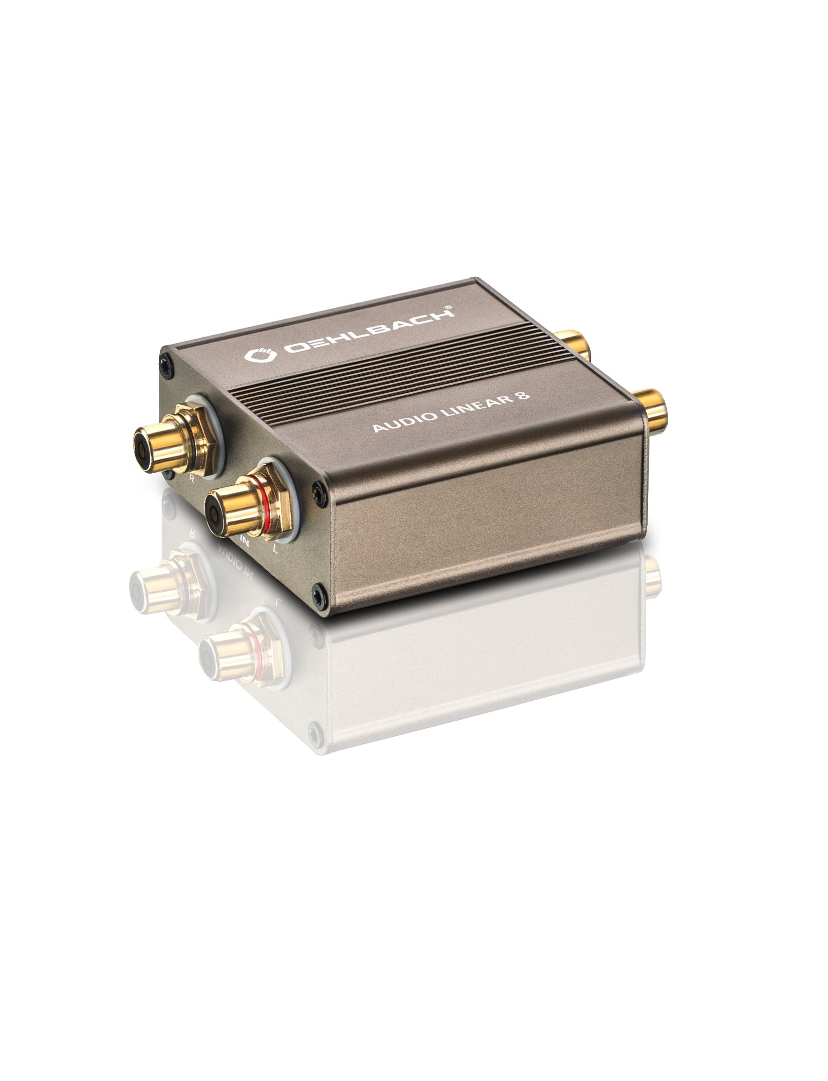 Oehlbach 9052 Audio Linear 8, RCASeparation Filter/Noise Suppressor/Ground Loop Isolator, Perfect for Subwoofer