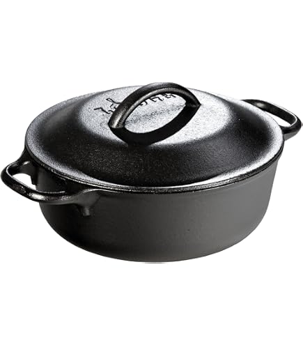 Amazon.com: Old Mountain Pre-Seasoned Cast Iron 2 Cup Mini Dutch