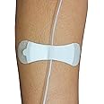 TIDI 3200S-10PK Grip-Lok Small Securement Device ― Pack of 10 ― Catheter Stabilization Device ― White ― Low-Profile Design for Comfort― Home Healthcare ― FSA Eligible Medical Supplies
