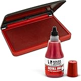Mark 2000 Premium Red Self-Inking Refill Ink