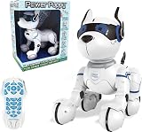 Lexibook Power Puppy My Smart Dog Robot Training Remote Gesture Dance LED