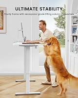 ErGear Electric Standing Desk 120 x 60 cm 4 Memory Height Adjustable view 8