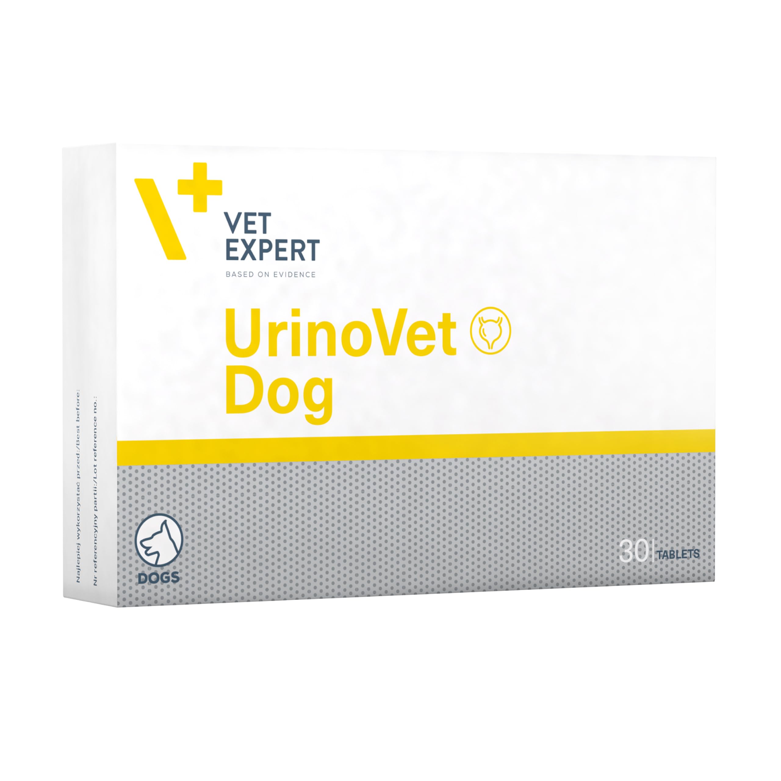 Vet Expert UrinoVet Dog – Veterinary-Formulated Urinary Tract Support for Dogs, Prevents UTIs, Dissolves Stones, and Promotes Bladder Health with Cranberry, Glucosamine, and Parsley (30 Tablets)
