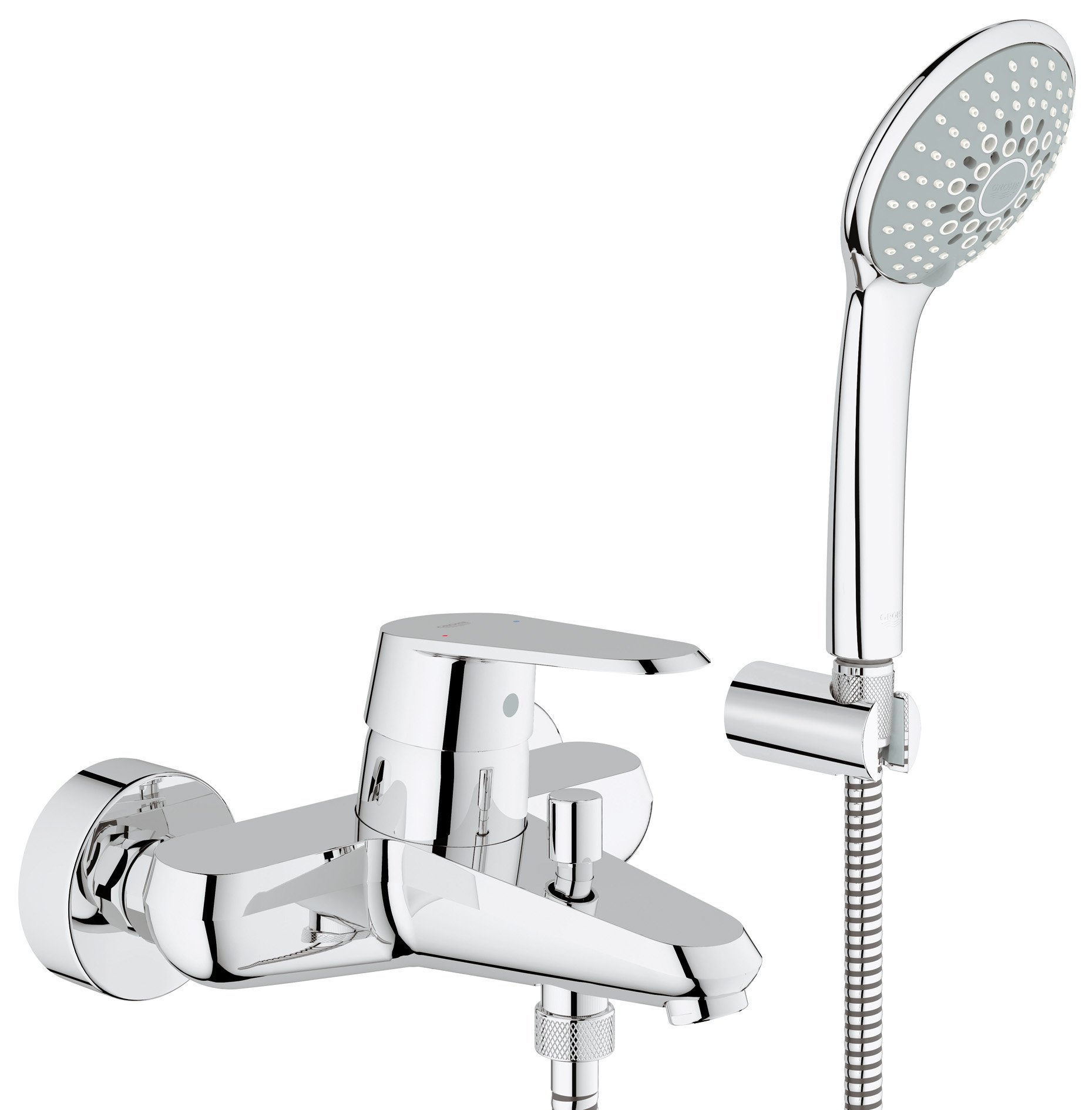 GROHE Eurodisc Cosmopolitan Single-Lever Bath/Shower Mixer 1/2" Chrome 33395002