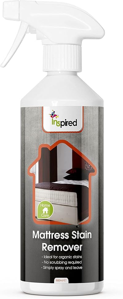 Inspired Mattress Stain Remover Organic 500 ml - Removes Blood Urine Faeces