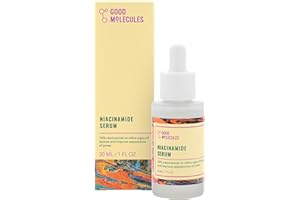 Good Molecules Niacinamide Serum - 10% Niacinamide to Target Acne, Nourishment, and Skin Tone - Ultra Hydrating Serum and Brightening Skin Care for Face
