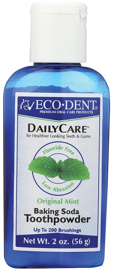 Buy Eco Dent Daily Care Baking Powder Toothpowder Original Mint