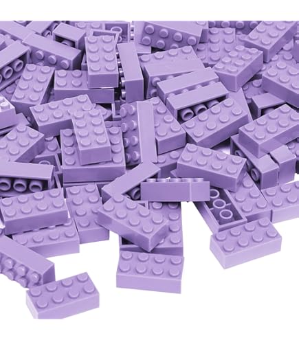 Classic Building Brick 2 X 2, 300 Piece Bulk Brick Block, Bright Blue 2 - View #7