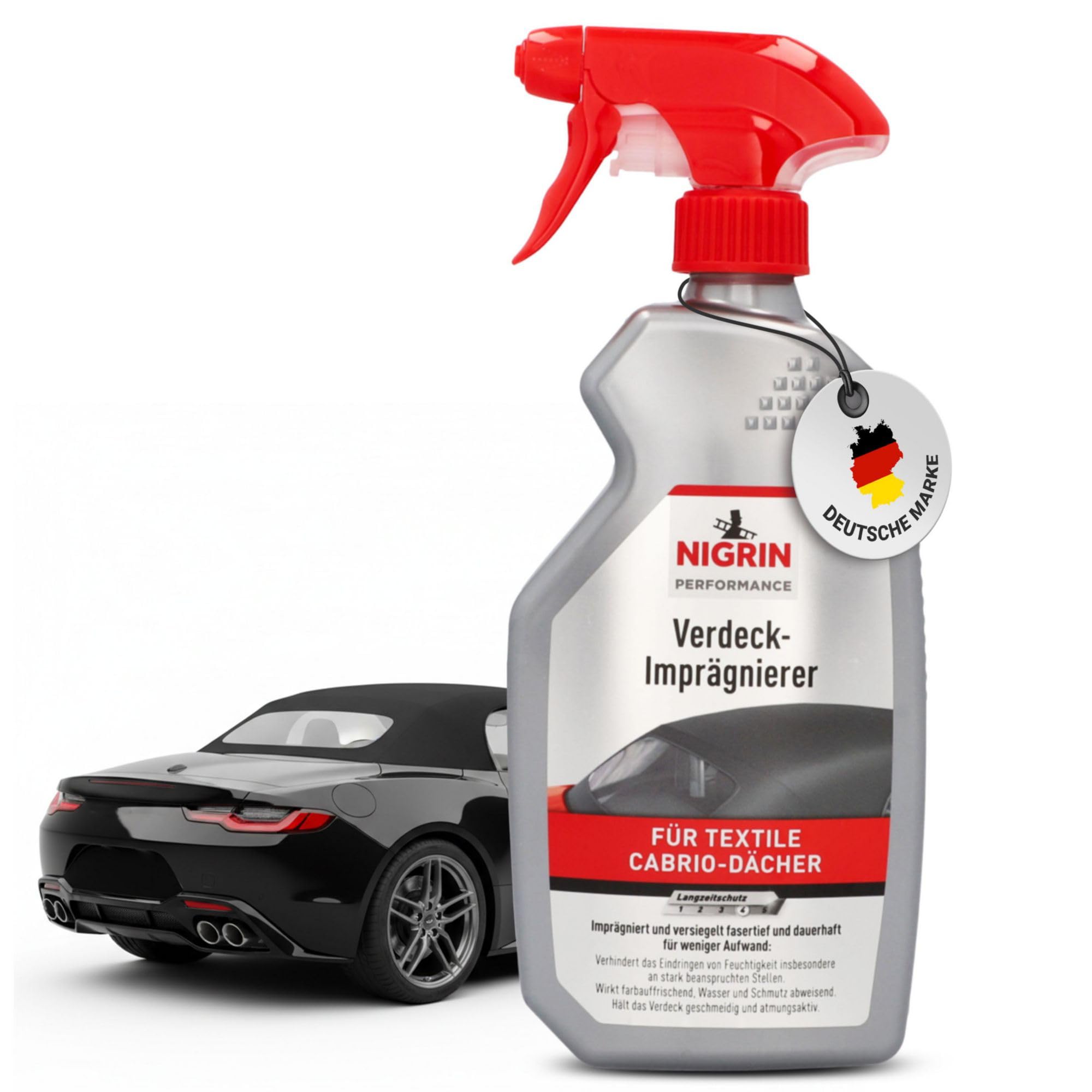 Nigrin 74183 Cabriolet Hood Waterproofer 500 ml