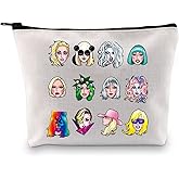 GJTIM Singer Makeup Bag Album Inspired Gift Singer Fan Club Member Zipper Pouch Singer Merchandise Gift for Fan (SInger Character Bag)
