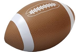GoFloats 4 ft Giant Inflatable Football - Made From Premium Raft Grade Vinyl