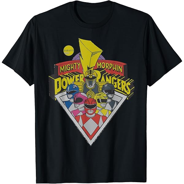 Hot Topic Mighty Morphin' Power Rangers White Ranger T-Shirt at Foxvalley Mall in Aurora, IL