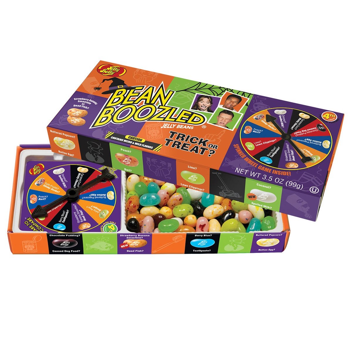 Jelly Belly BeanBoozled Trick or Treat Spinner Jelly Bean