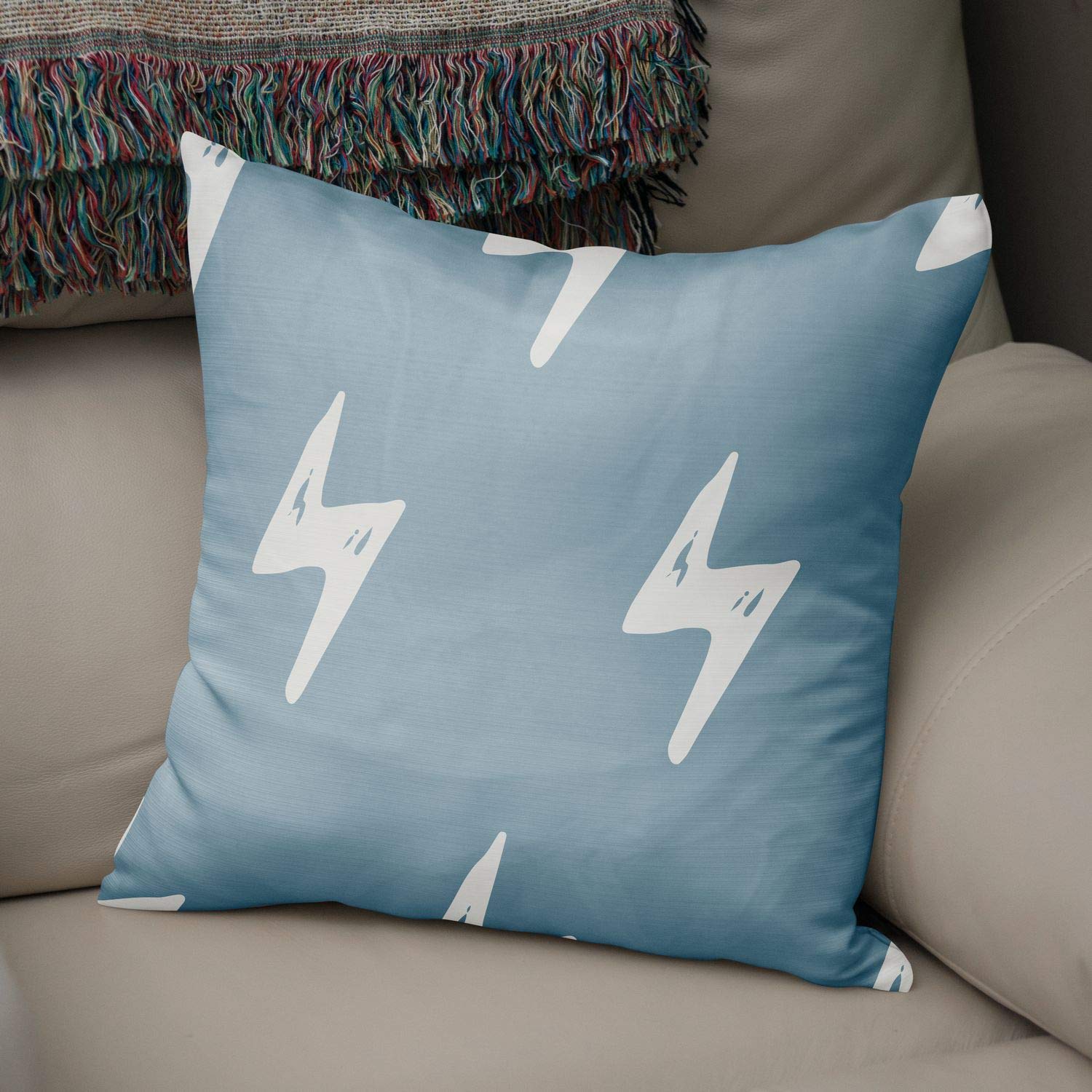 Bonamaison Decorative Cushion Cover Random Pattern, Throw Pillow Covers, Home Decorative Pillowcases for Livingroom, Sofa, Bedroom, Size:43X43 Cm - Designed and Manufactured in Turkey