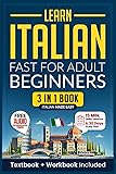 Learn Italian Fast for Adult Beginners: 3-in-1