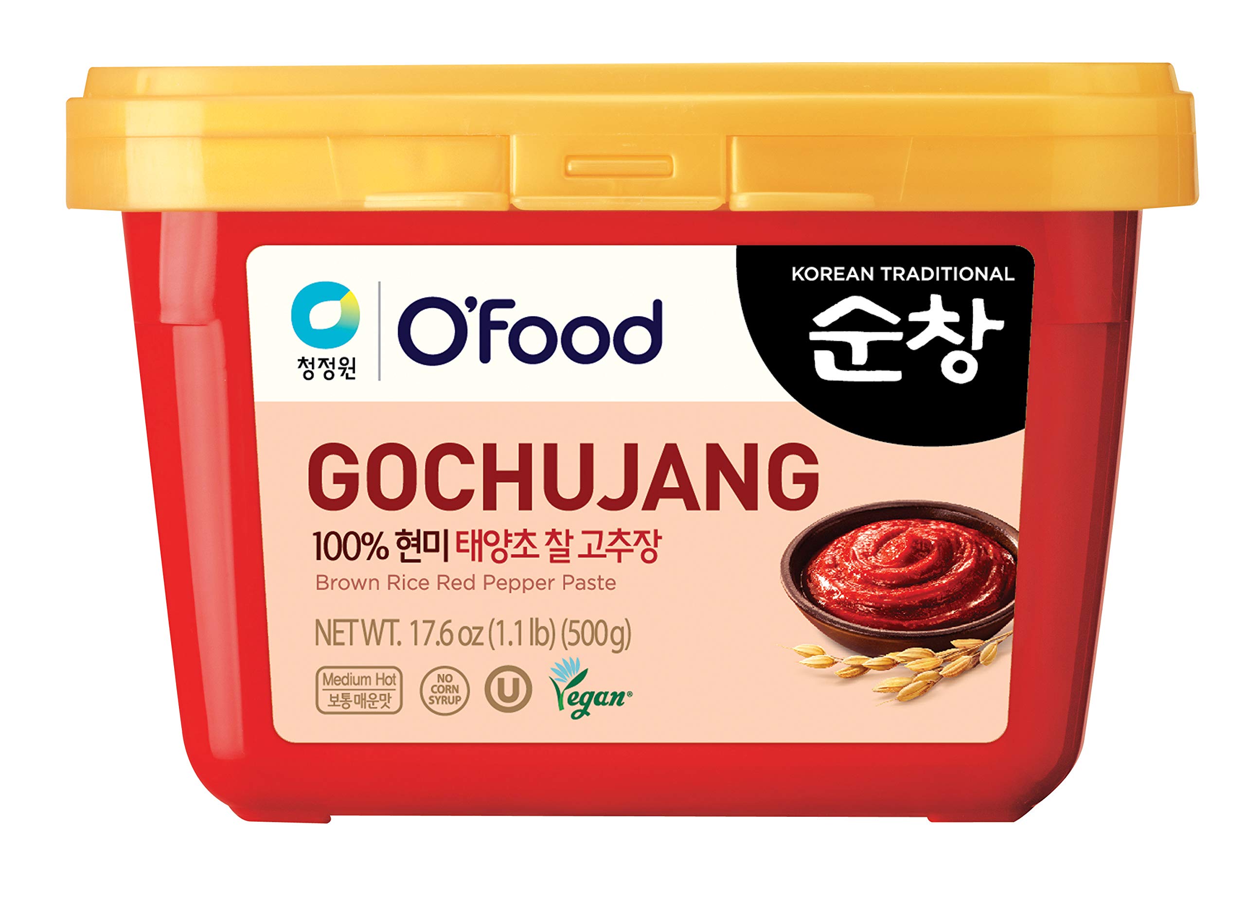 Chung Jung One Hot Pepper Paste Gold (Gochujang), Korean Traditional