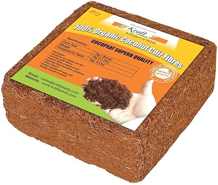 GATE GARDEN Cocopeat for Garden 1kg - Spectacular Quality 