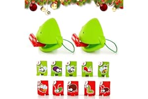 Chameleon Tongue Shooting Game, Frog Tongue Game, Multiplayer Party Game, Insect Cardboard Included, Quick Reflexes and Preci