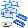 CPAP Filter for PR DreamStation Filter Kit, Replacemnet Filters Includes 2 Pollen Filters and 6 Disposable Ultra-Fine Filters (2 Pollen 6 Ultra-Fine)