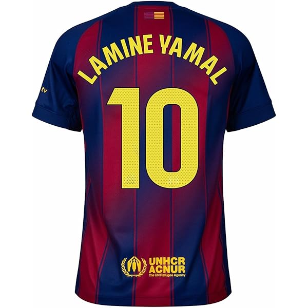 【希少品】FCバルセロナ ユニフォームヤマル #10 LAMINE YAMAL Amazon.com: Lamine Yamal #10 3rd Kit 2025 - S : Sports & Outdoors