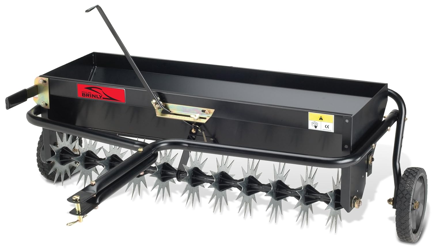  Brinly AS40BH Tow Behind Combination Aerator Spreader, 40Inch