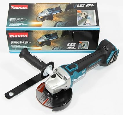 Makita DGA 504 Z 18 V Li-Ion Akku 125 mm Winkelschleifer Solo - nur das Gerät, ohne Akku, Lader, Koffer
