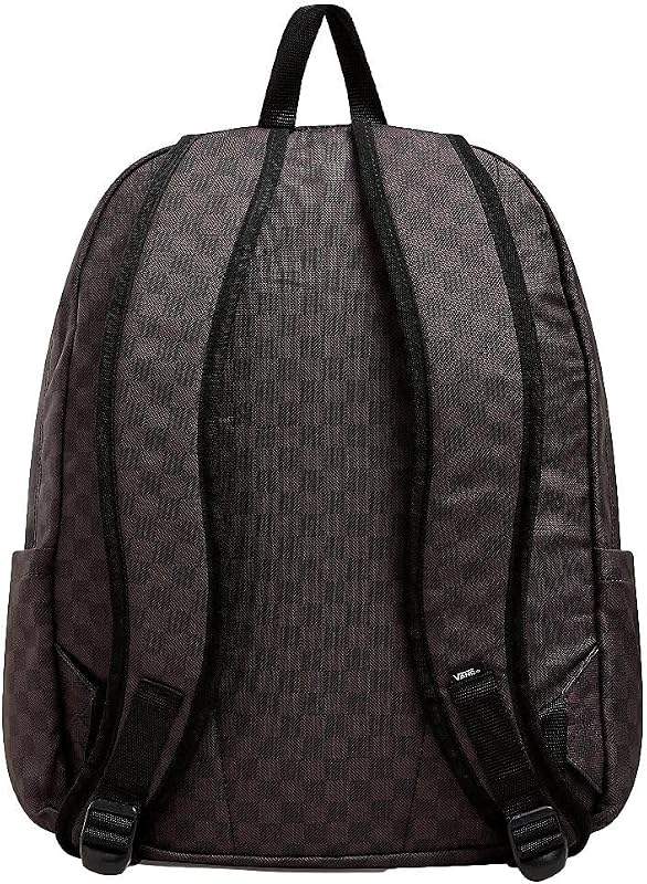 Old Skool Check Backpack VN000H4XBA51, Unisex backpacks, Black, One size EU