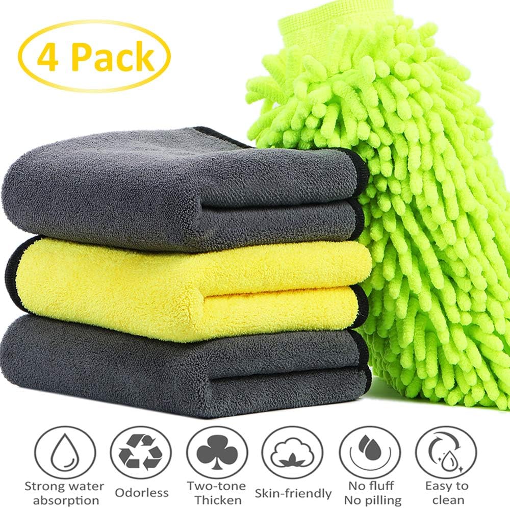 Gugusure Car Drying Towel, Microfiber Towels for Home