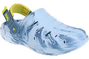 RUGGED SHARK Molded Clog for Kids and Adults, Cove CLG with Adjustable Achilles Strap