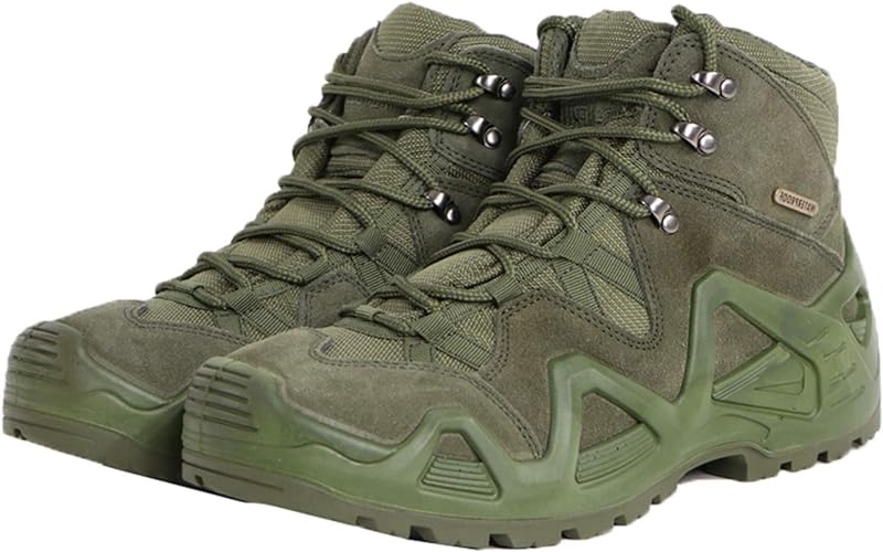 Amazon Co Jp Aorku タクティカルブーツ ミリタリーブーツ メンズレースアップ ローカット メンズブーツ ジャングル ブーツ 軽い 超軽量 防水 耐久性 靴 釣り 登山 アウトドア 日常着用 トレッキング 疲れにくい 滑り止め 大きいサイズ シューズ バッグ