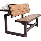 Lifetime 60054 Convertible Bench / Table, Faux Wood Construction