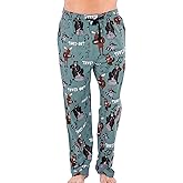 Lazy One Funny Ocean Pajama Pants For Men, Men's Separate Bottoms, Lounge Pants, Fishing PJs