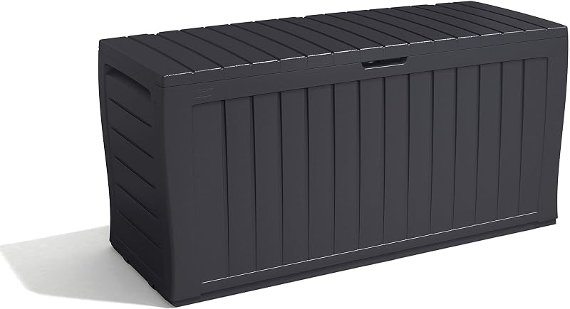 Keter Marvel+ 270L Garden Storage Box Outdoor Fade Free Weather Resistant