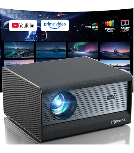 Amazon.com: ELEPHAS Mini Projector 1080P with Bluetooth Home
