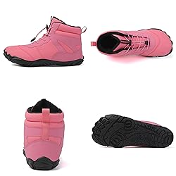 Dinint Barefoot Shoes Men Women Wide Toe Box Winter