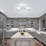 Comely Modern LED Ceiling Light White Squares Design 60W 6750LM 6500K view 2