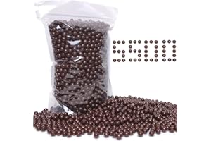 Timbocca Slingshot Ammo 3/8 Inch, 5500g Biodegradable Clay Sling Shot Ammo Ball 9mm - 10mm for Hunting and Target Practice 5000pcs