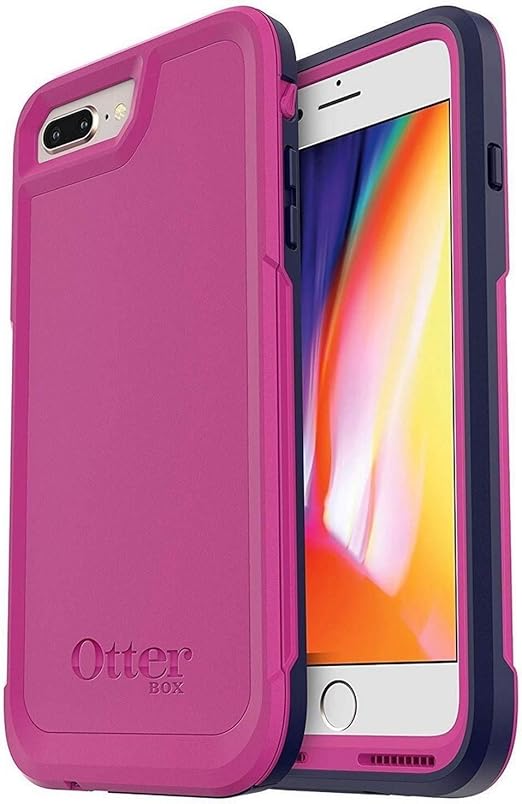 Amazon Com Otterbox Pursuit Series Slim Case For Iphone 8 Plus And Iphone 7 Plus Only Retail Packaging Coastal Rise Purple Black