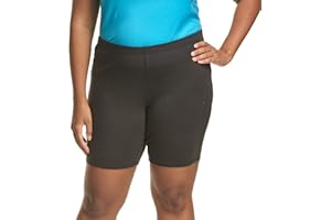 Just My Size Women's Plus-Size Stretch Jersey Bike Short