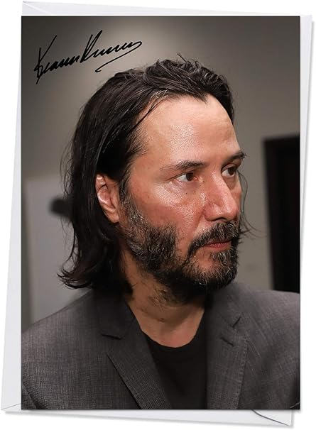 Keanu Reeves John Wick 1 Quality Greeting Card For Any Occasion