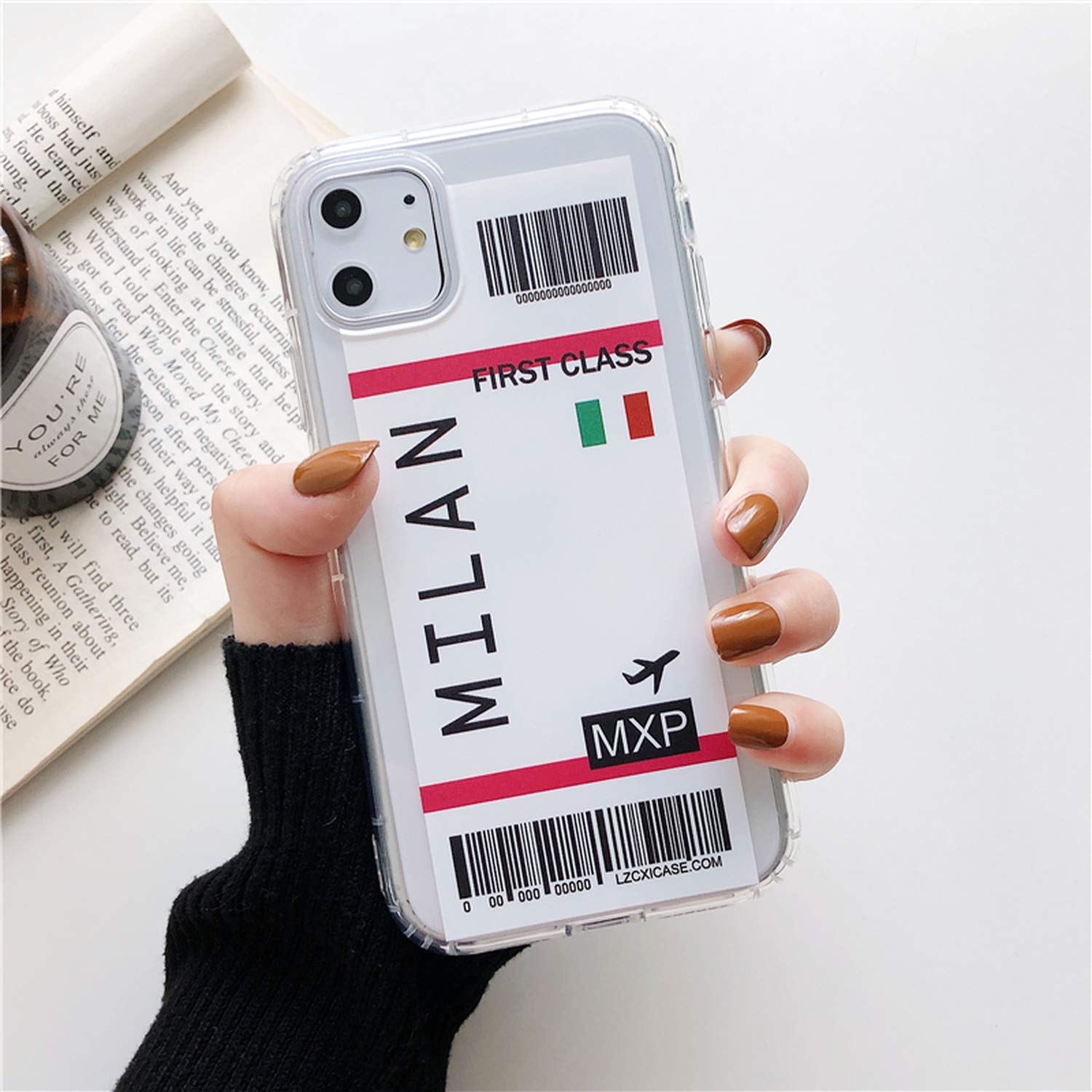 First Class Air Plane Ticket Phone Case For Iphone 11pro