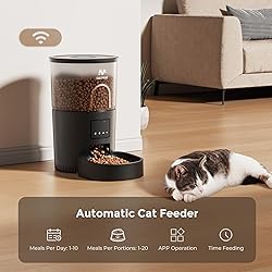 IMIPAW Automatic Cat Feeder WiFi and Water