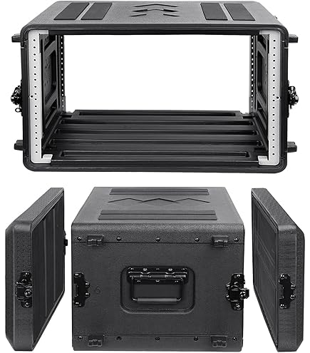 SKB 12U SHOCK MOUNT RACK ショックマウント　ラックケース Amazon.com: SKB 12U Shock Mount Rack, with Wheels, Handle