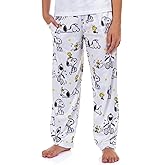 Peanuts Pajamas Kids Snoopy and Woodstock Laughing Lounge Bottoms Pj Pants